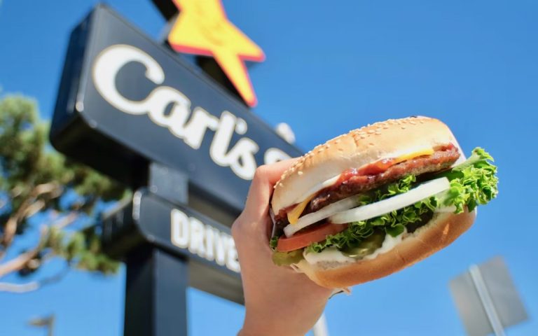 Carl's Jr Burger Menu