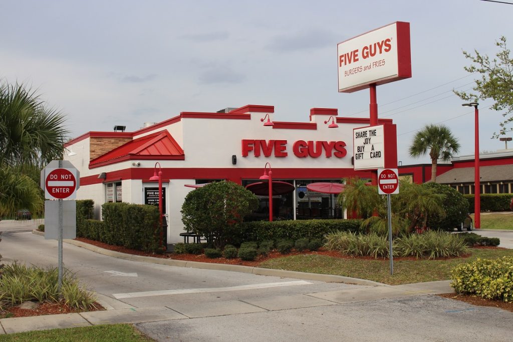 Five Guys Nutrition Facts